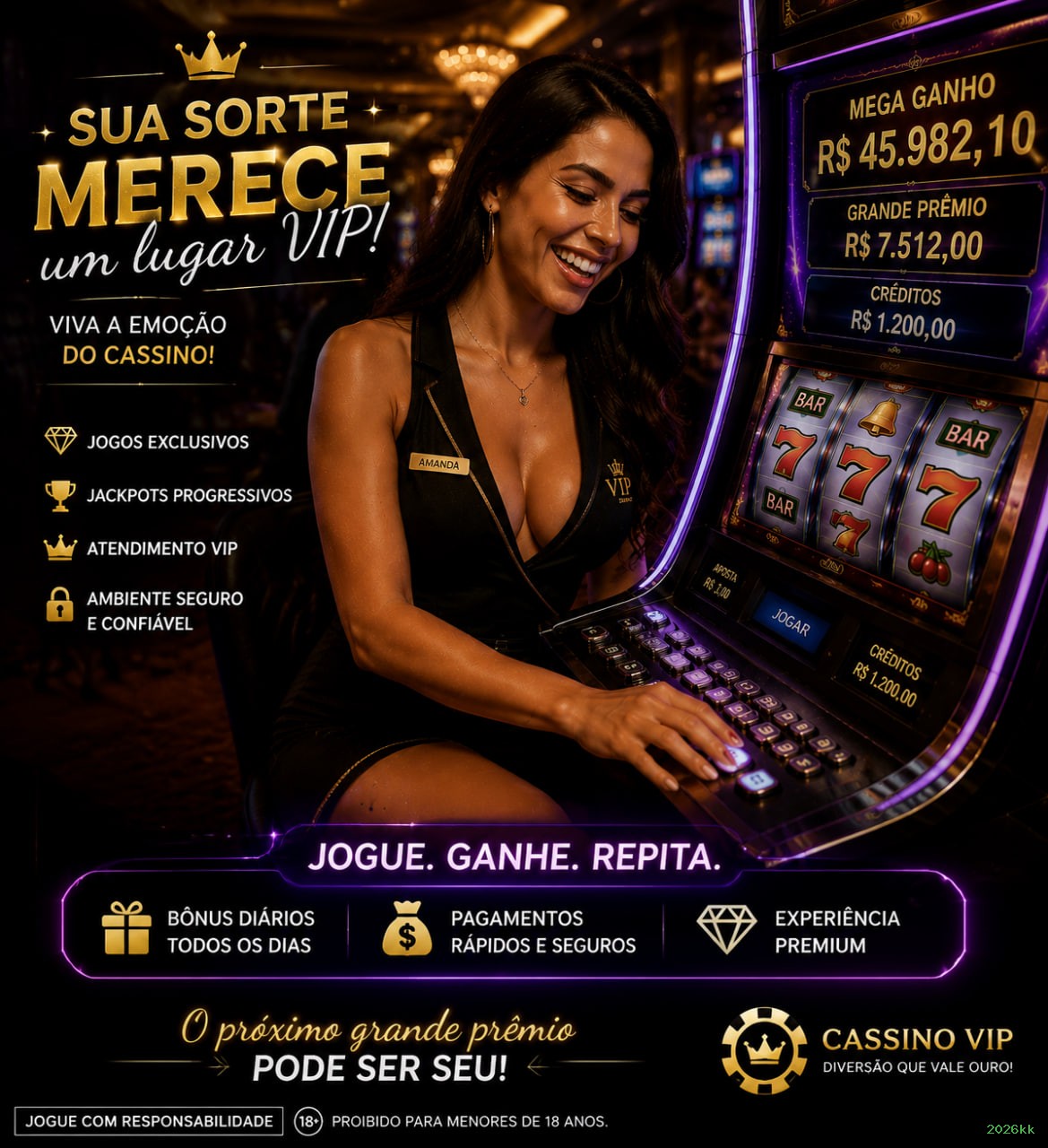 Plataforma completa da 2026kk com todos os jogos